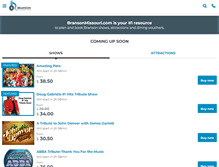 Tablet Screenshot of bransonmissouri.com